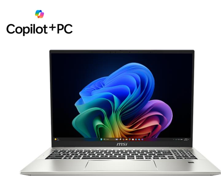 Actual product image MSI Prestige A16 AI+ A3HMG-036 R9 32 W11H (16", 1000 GB, 32 GB, DE, AMD Ryzen AI 9 365)