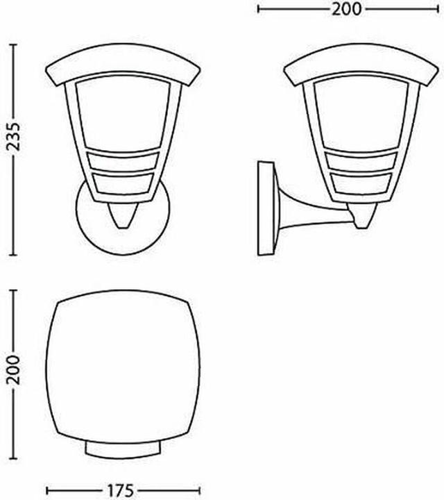 Image du produit Philips Ruisseau (E27, IP44)