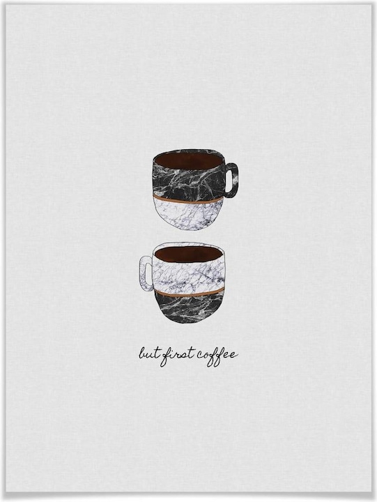Image du produit Trenddeko Orara Studio - But First Coffee (60 x 80 cm)