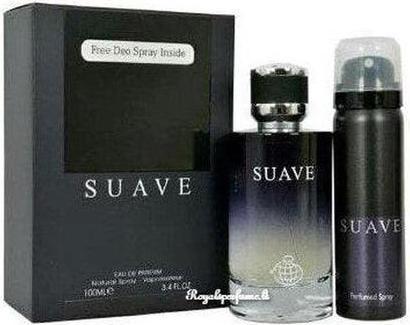 Immagine prodotto Ameer Al Oud Fragrance World Suave Eau De Parfum 100ml With Deodorant - 96 Pieces (Eau de parfum, 100 ml)