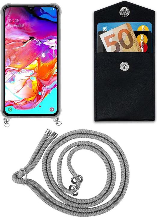 Produktbild Cadorabo TPU Handy Kette SILBER Cover