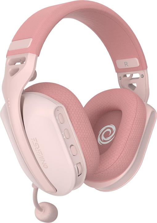 Produktbild Oniverse Wireless Gaming Headset Polaris - Aurora Pink (Kabelgebunden, Kabellos)