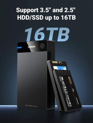 Produktbild Ugreen HDD Festplattenlaufwerk (3.5", 2.5")