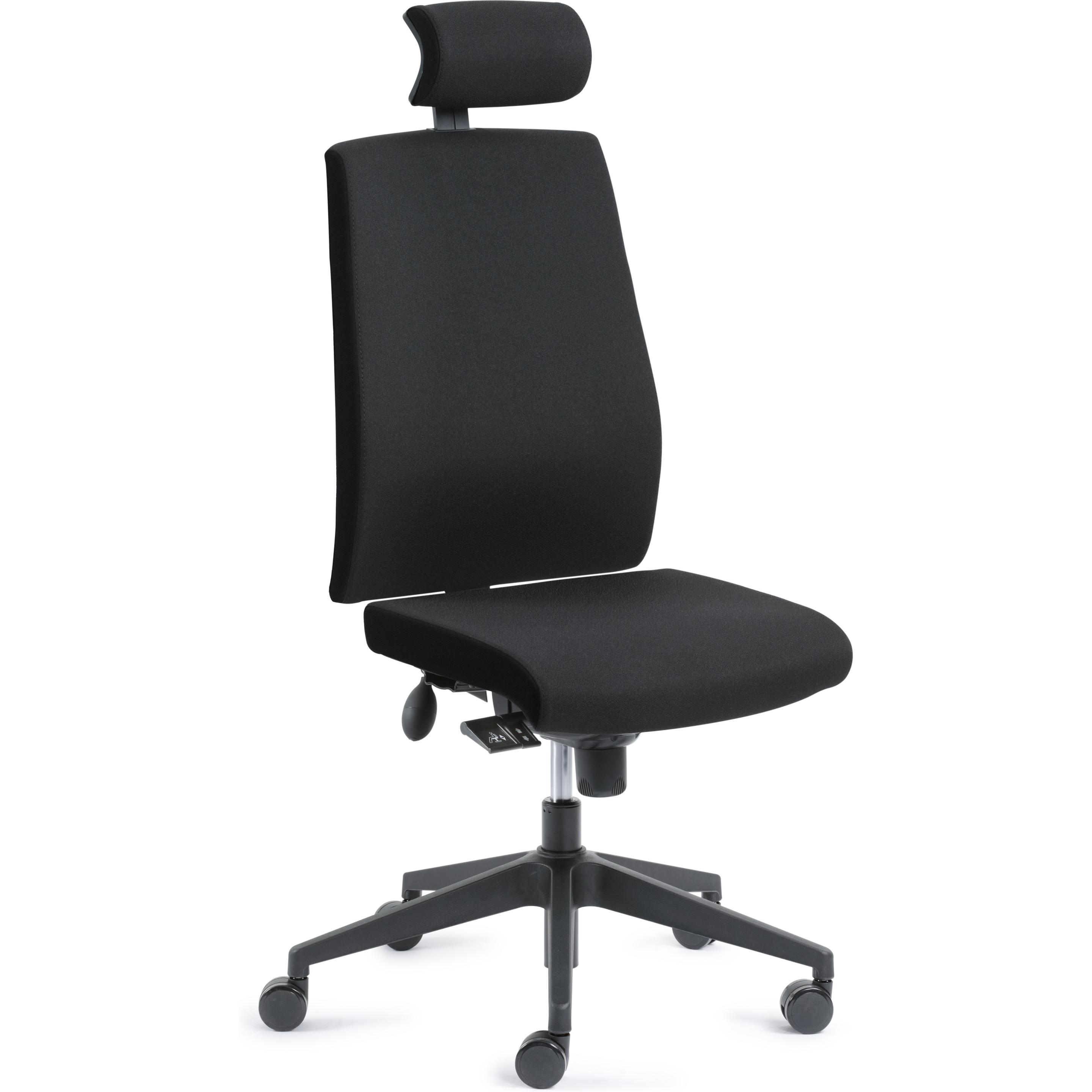 Toplux, Bureaustoel, Comfo Two Office Chair, black