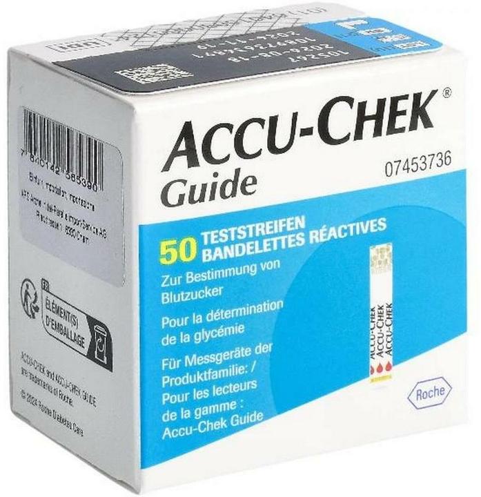 Actual product image Accu-Chek PI-APS) Guide test strips