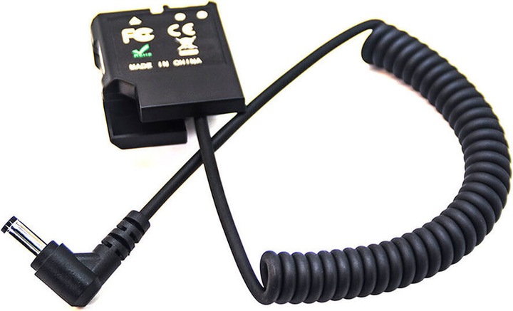 Immagine prodotto Caruba Batteria fittizia Nikon EN EL14 a decodifica completa (cavo a molla) (Accumulatore di carica elettrica)