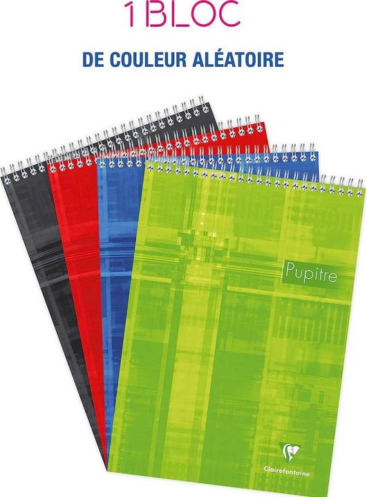 Immagine prodotto Clairefontaine Blocco a spirale (A4, Nessuna, Copertina rigida)