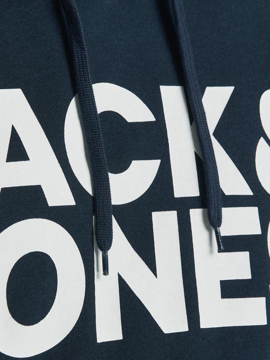 Immagine prodotto Jack & Jones Felpa con cappuccio Basic Logo Plus Size (XXL, 5XL)