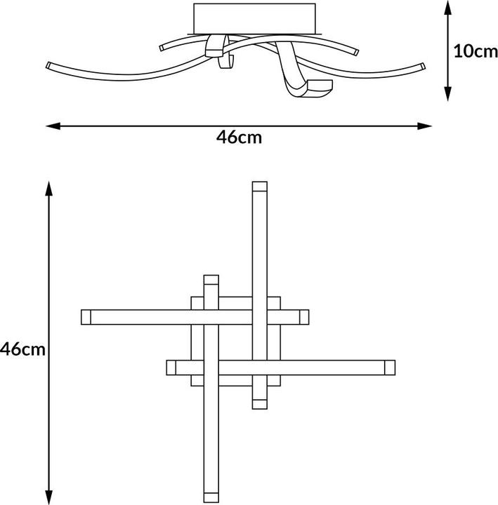 Actual product image Monzana Ceiling light (1200 lm)