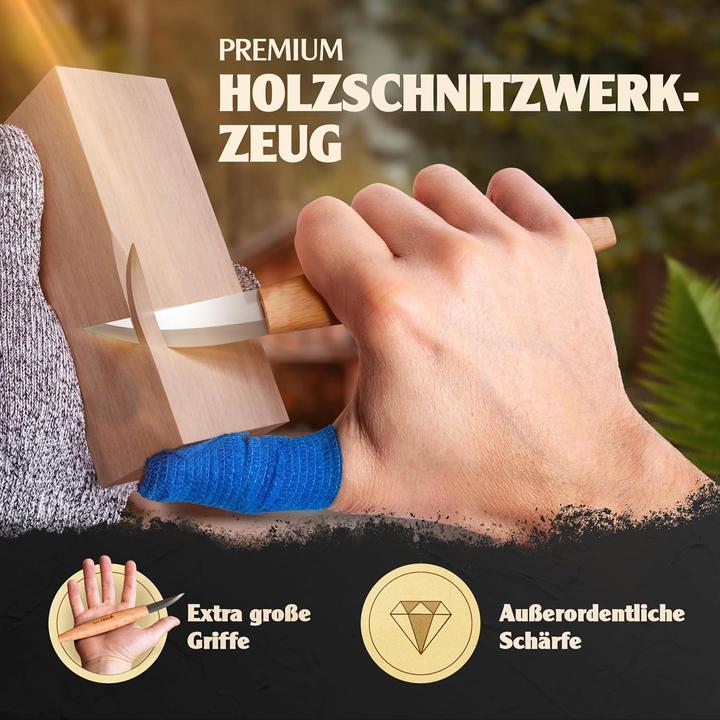 Produktbild Holzheld Schnitzwerkzeug-Set