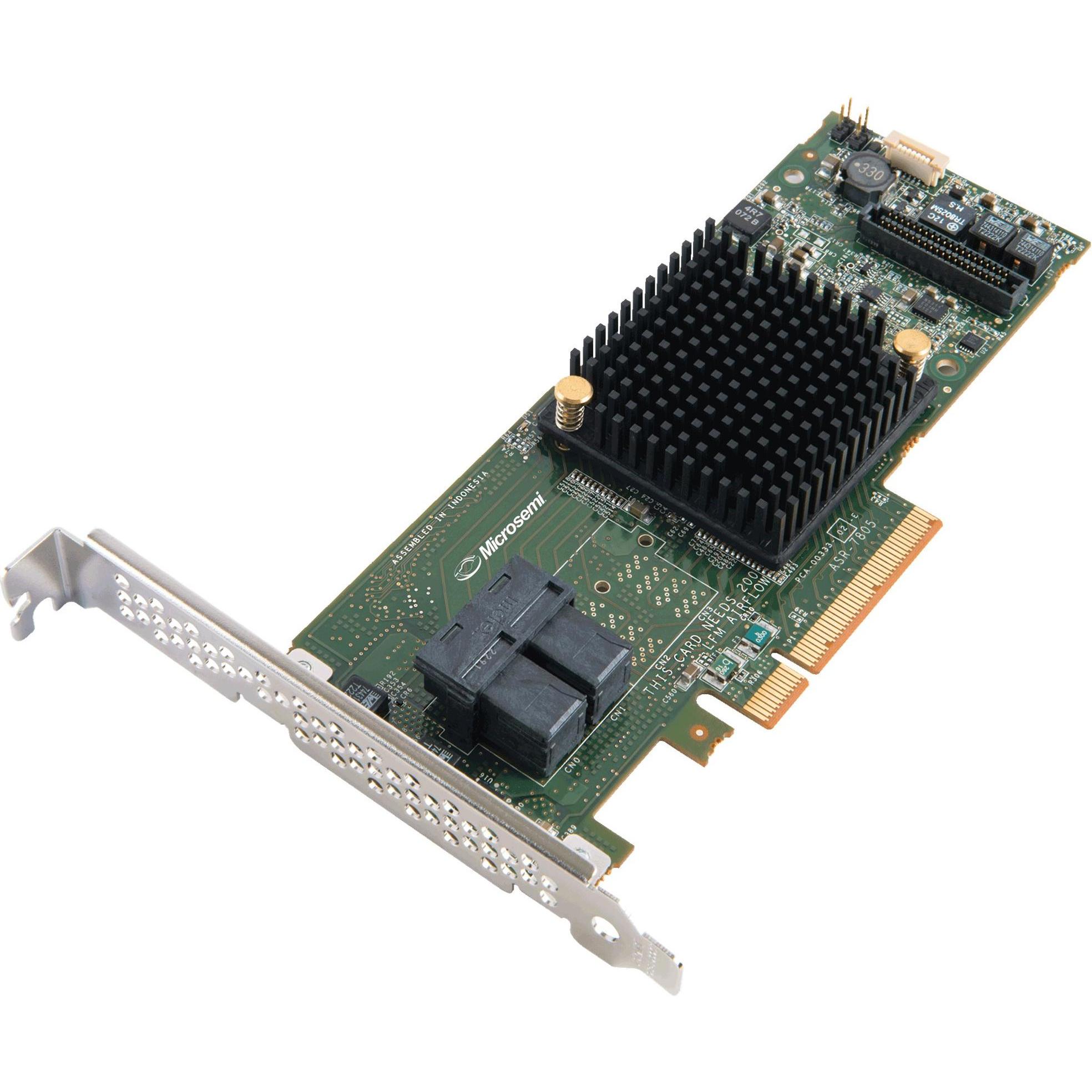 Adaptec RAID 7805: controller RAID PCI-Ex8, Controller di archiviazione