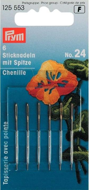 Produktbild Prym Sticknadel Nr. 24, 6 Stück