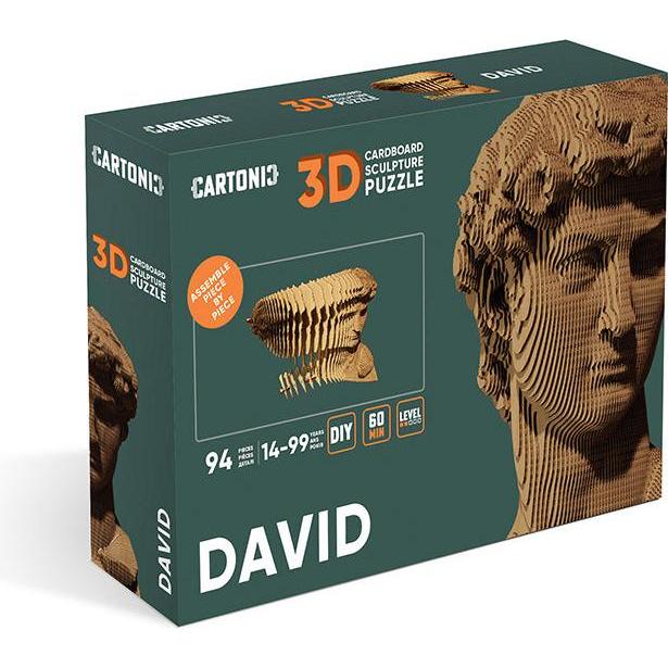 Thumbnail - Cartonic David - 3D Modell aus Karton