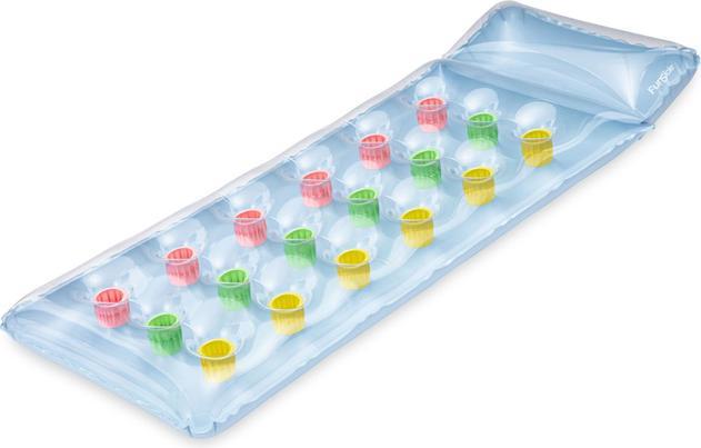 Polygroup Luftmatratze - blau - ca. 168 x 66 x 25 cm