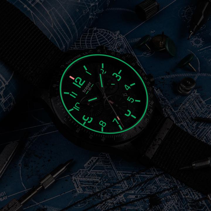 Actual product image Traser P67 Officer Pro Chrono (Chronograph, 46 mm)