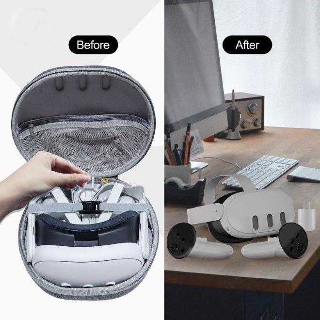 Immagine prodotto JYS Meta Quest 3 Robuste EVA Tragetasche mit Schultergurt