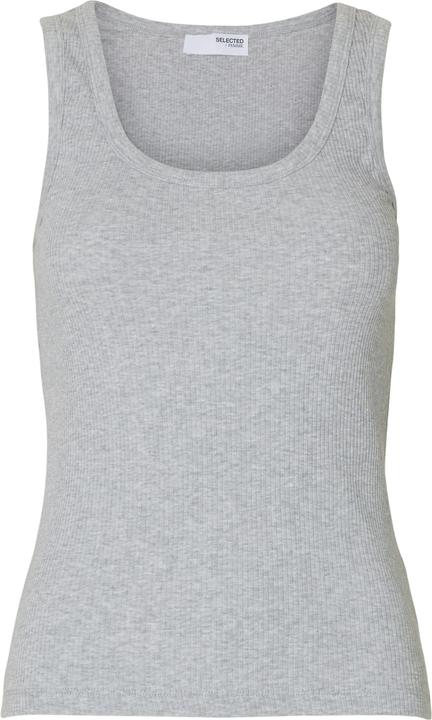 Actual product image Selected Femme Rippmuster Baumwoll Tanktop (L)