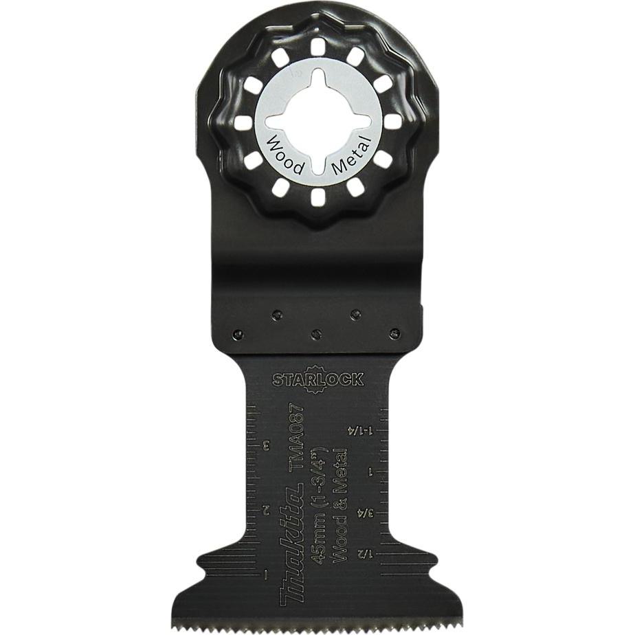 Makita, Lama, Zubehör E-25448 TMA087 Einstecksägeblatt BIM Starlock Holz und Stahl 45x45mm 20Tpi
