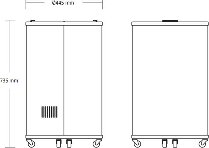 Produktbild Scandomestic TK 42 BE (40 l)