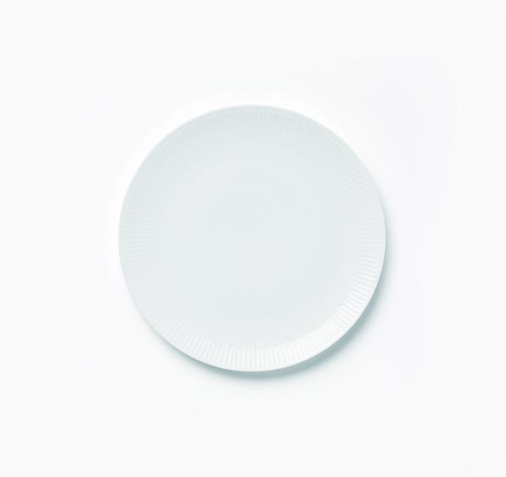 Immagine prodotto Aida Relief - Set di 4 piatti da pranzo bianchi - 22 cm (35186) (4 x, 22 cm)