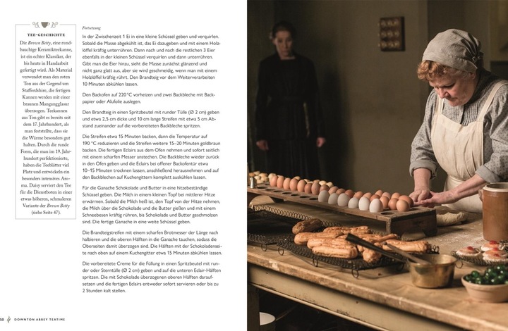 Actual product image Das offizielle Buch. Downton Abbey Teatime (German, DK Publishing House, 2020)