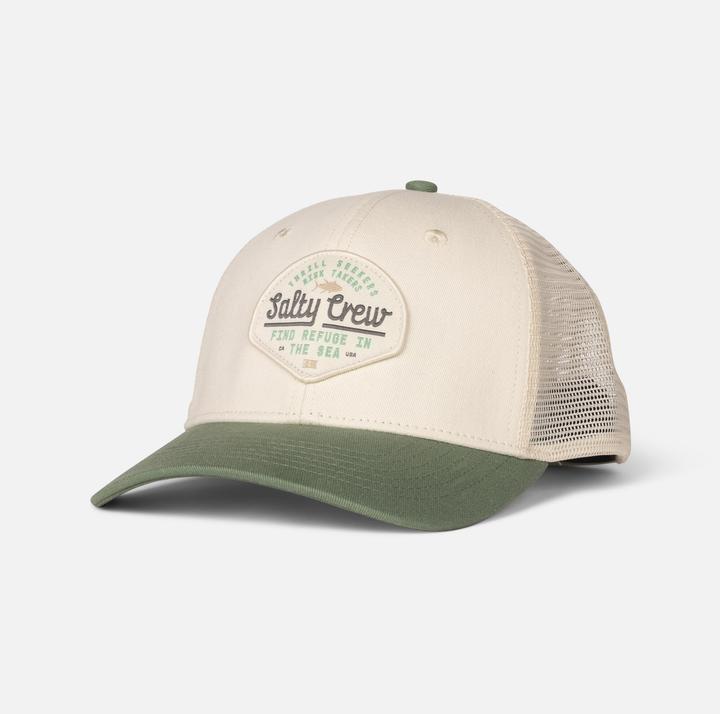 Mid Green, Off White