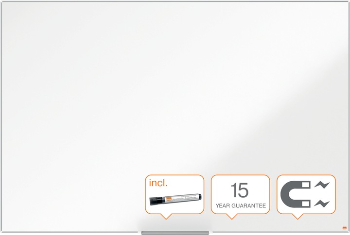 Actual product image Nobo Magnetic whiteboard Impression Pro 120 cm x 180 cm (180 x 120 cm)