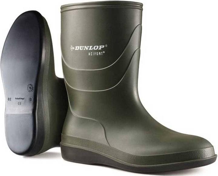 Actual product image Dunlop Green PVC Safety Boots (45)