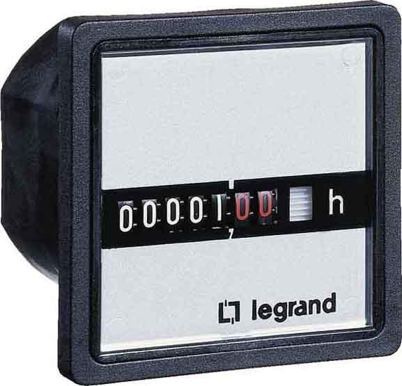 Image du produit Legrand Compteur horaire 230V 49555 Montage en façade IP40 50HZ