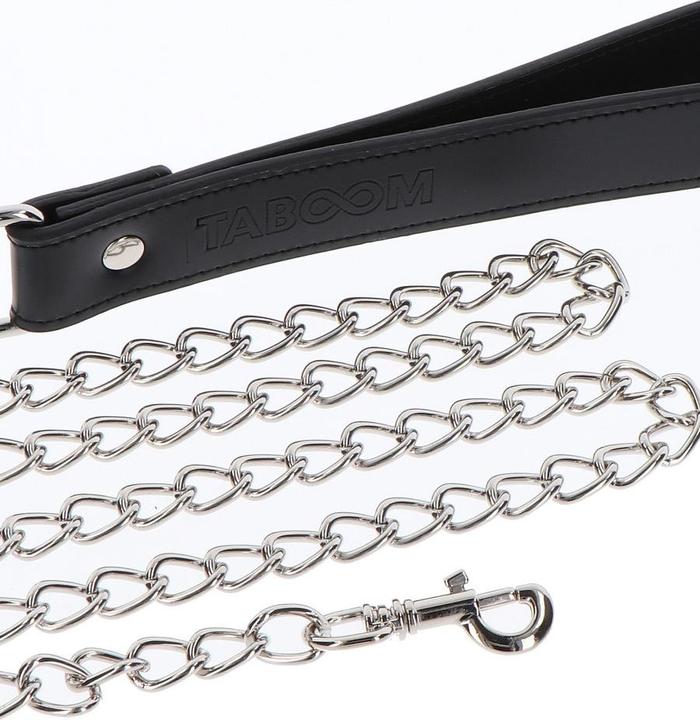 Produktbild Taboom Black Line Vegan Collar & Chain Leash