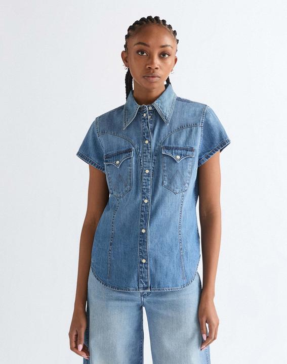 Immagine prodotto Wrangler Jeanshemd Shortsleeve Stylized Western (S)