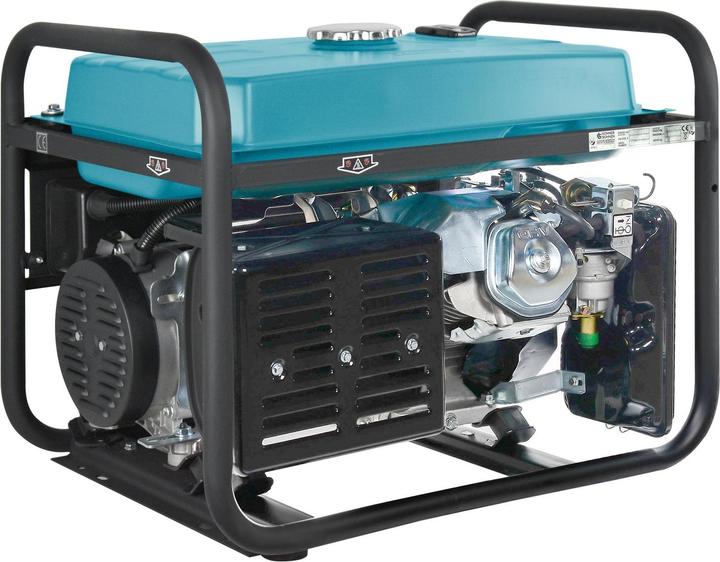 Produktbild Könner & Söhnen KS 7000E Stromerzeuger, 13 PS 4-Takt Benzinmotor, E-Start, 5500 Watt, 1x16A (230V) (5000 W, 25 l)