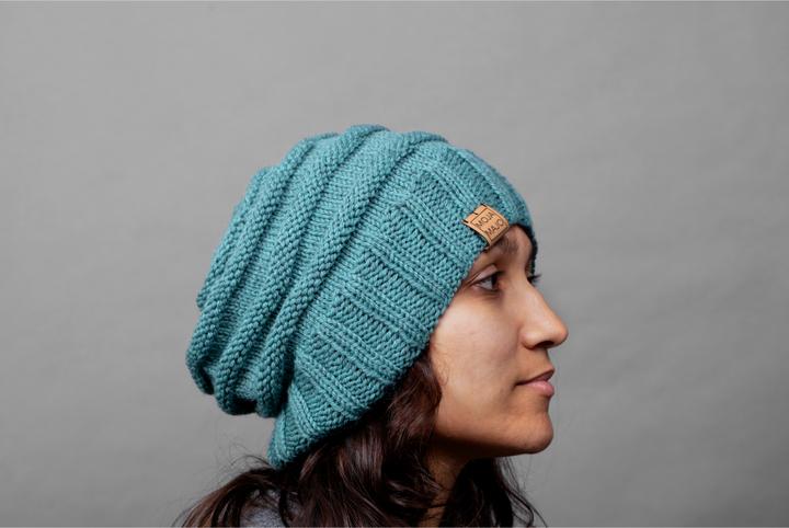 Image du produit Moja Majo bonnet de laine Fili One Size, vert