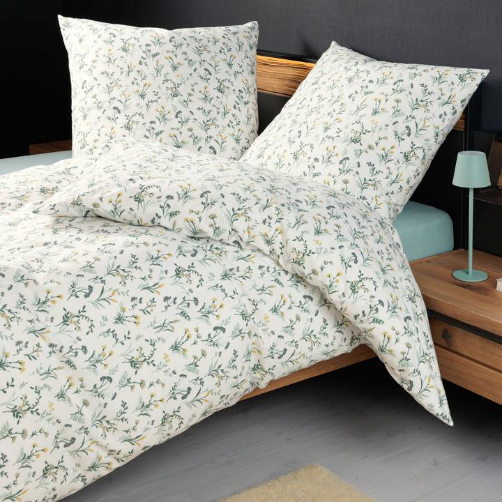 Produktbild Janine Davos 65173 salbeigrün (155 x 220 cm, 80 x 80 cm)