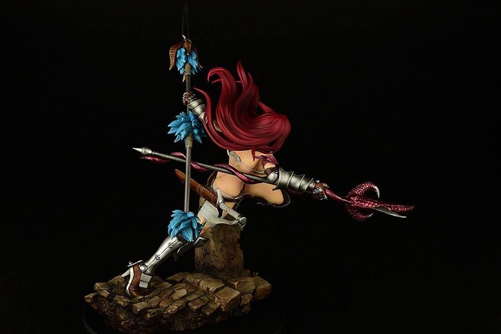 Actual product image Orca Fairy Tail statuette 1/6 Erza Scarlet the Knight Ver. Refine 2022 31 cm