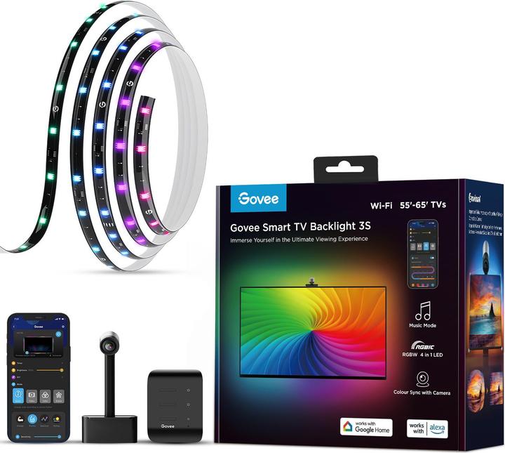 Image du produit Govee Envisual TV Backlight (RGBIC, 360 cm, Intérieur)