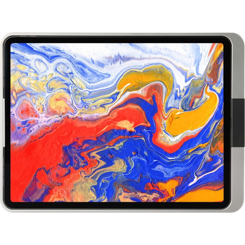 Viveroo 410170 Supporto da parete per iPad uno, Supporto per tablet, Argento