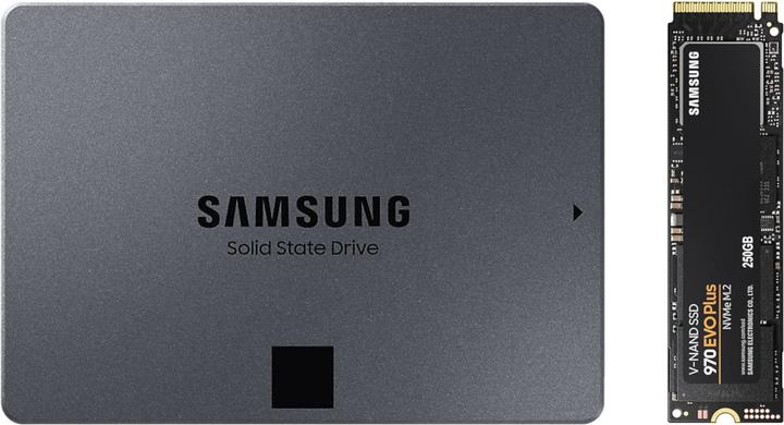 Samsung 860 QVO + 970 Evo Plus 250GB