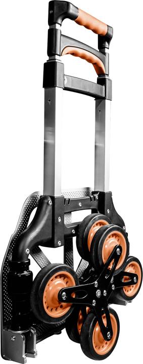 Immagine prodotto Mannesmann M00946 Carrello per scale pieghevole Acciaio, plastica Capacità di carico (max) (80 kg, 1)