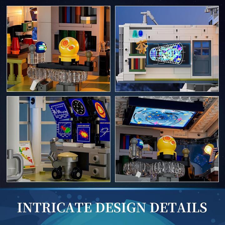 Actual product image Lumibricks Alpine Observatory