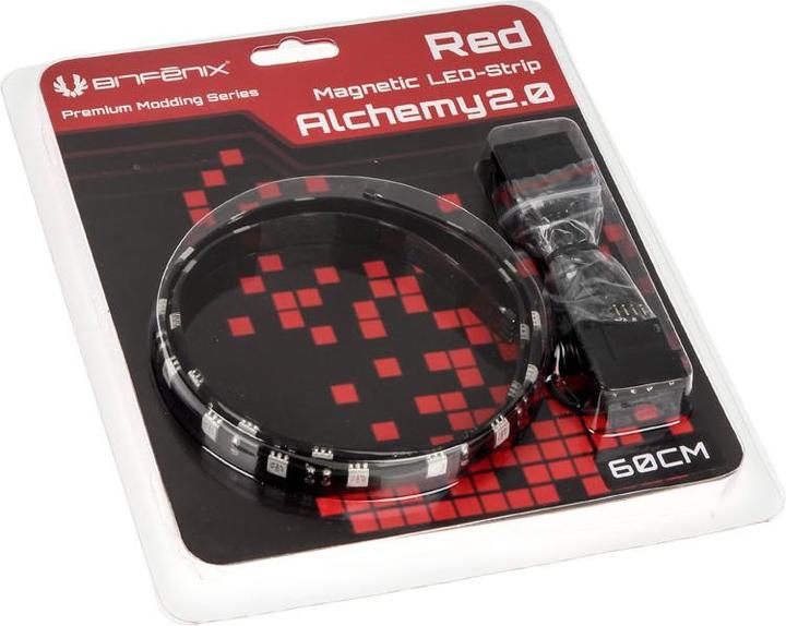 Actual product image BitFenix Alchemy 2.0 Magnetic (Red)