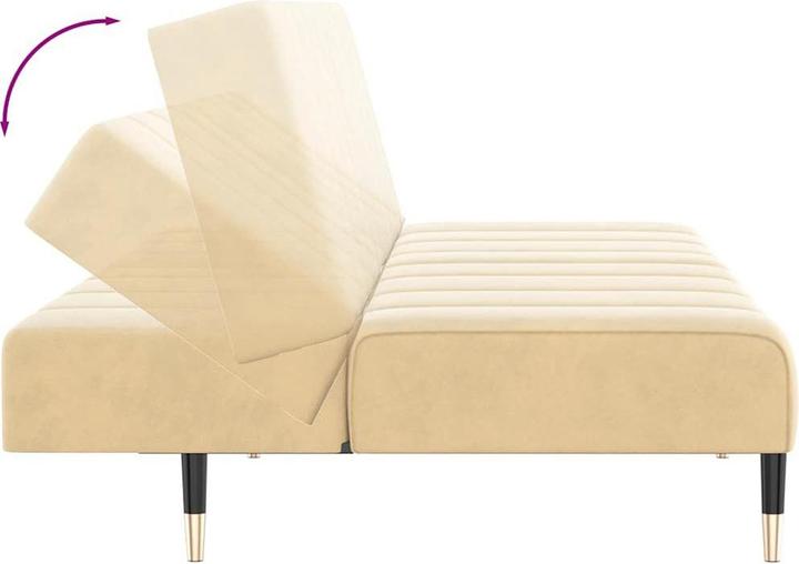 Produktbild vidaXL Schlafsofa (2-Sitzer)