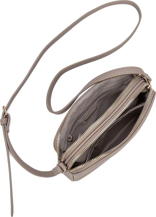 Image du produit David Jones **Damen Umhängetasche - Modell Erisma Lux - Pu Vegan Leder** - 21.0 X 13.0 X 5.0 Cm