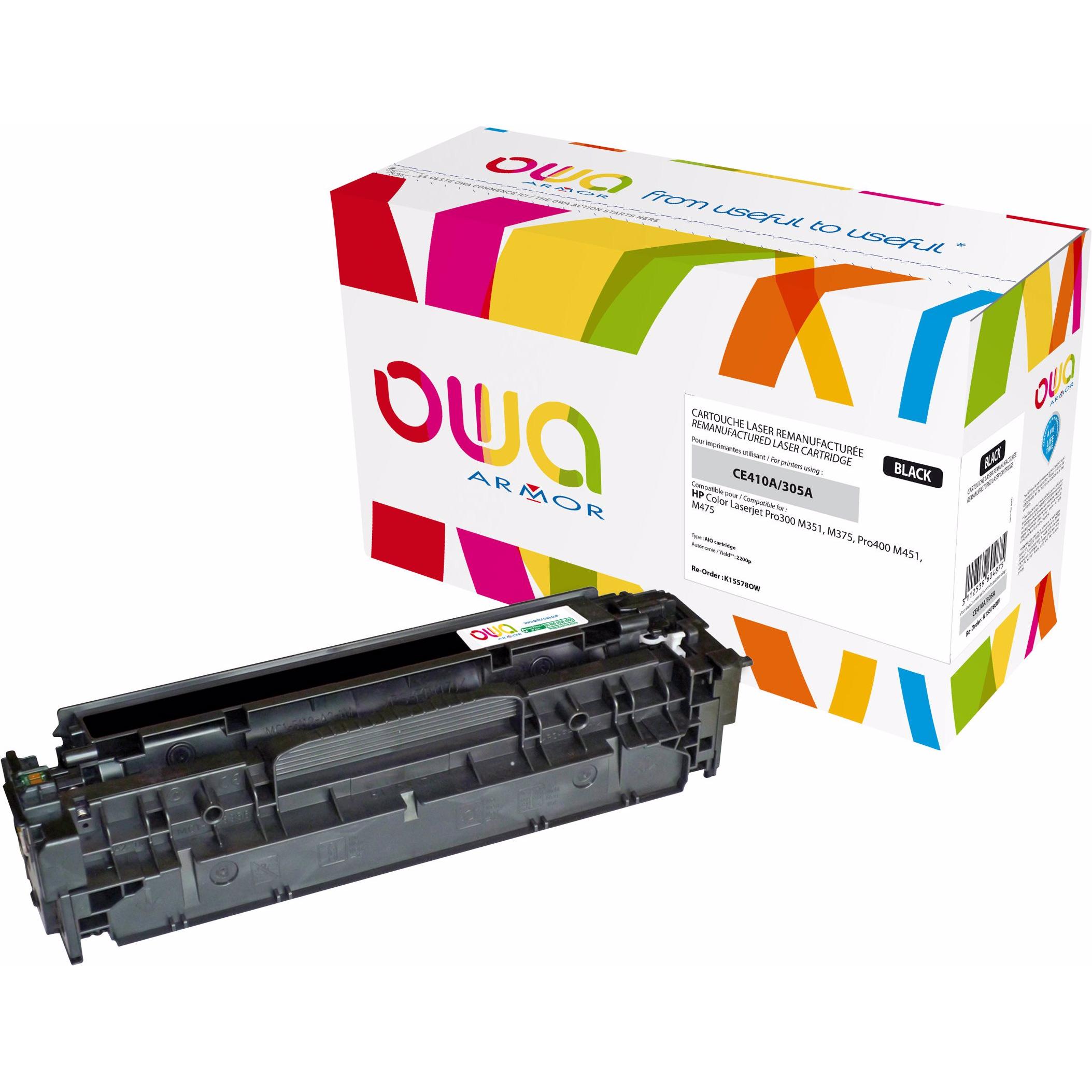 Armor OWA, Toner, OWA - Schwarz - kompatibel - wiederaufbereitet (BK)