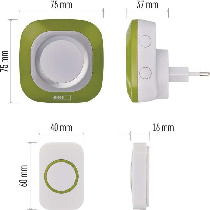 Actual product image Emos P5733G (Radio 433 MHz)