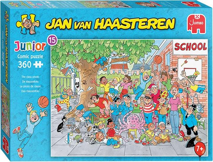 Actual product image Jan van Haasteren Puzzle Junior Class Photo, 360 pieces. (360 pieces)