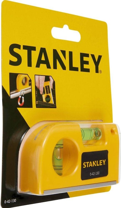 Image du produit Stanley Niveau à bulle de poche, 8.7cm (2 cm)