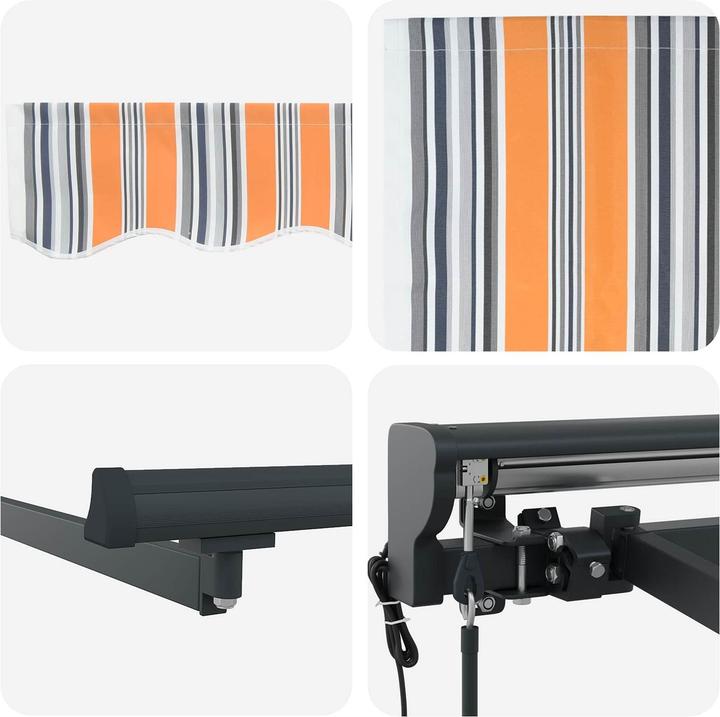 Actual product image vidaXL External shading (3 m)
