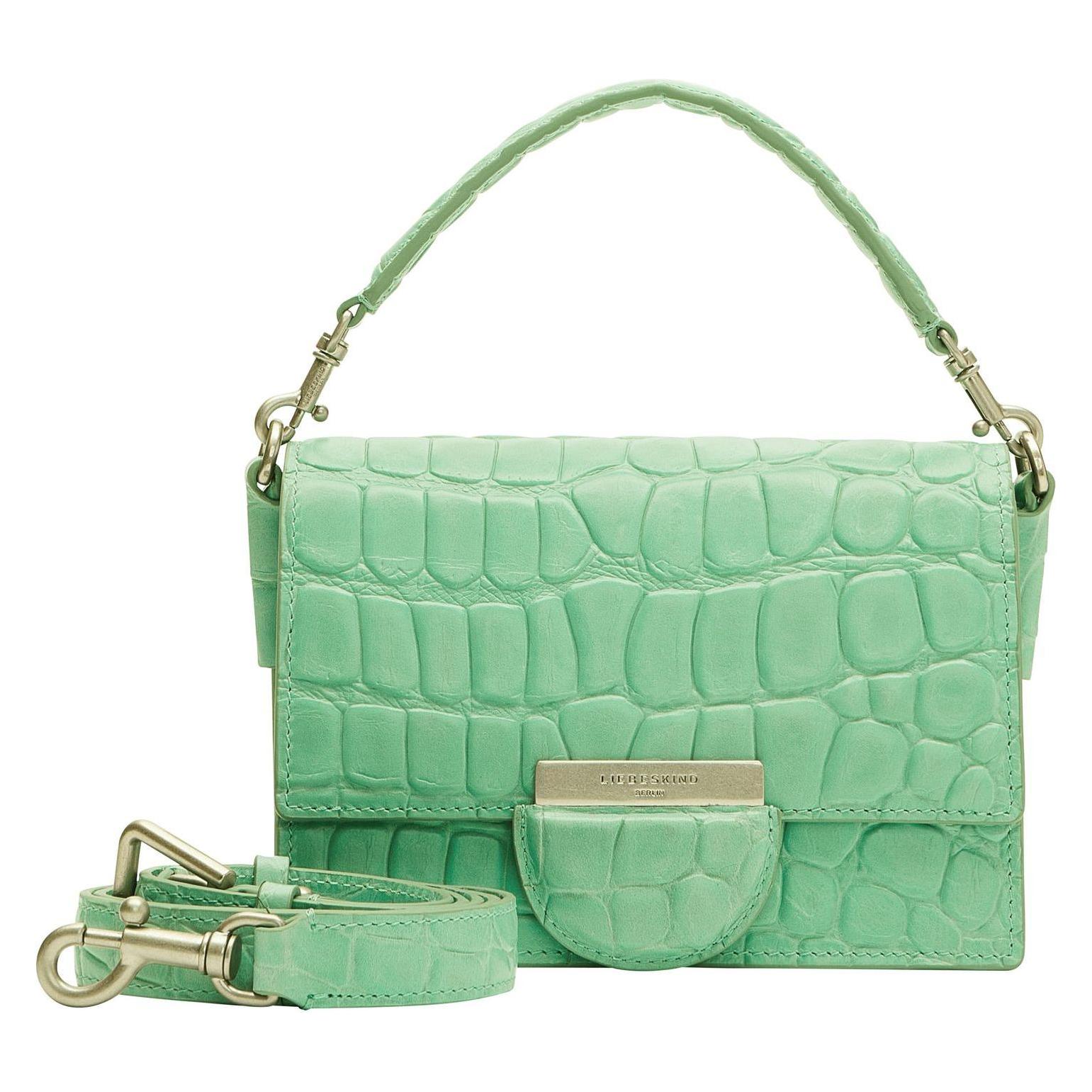 Liebeskind Berlin, Damen, Handtasche, Penelope Croco Crossbody, Grün