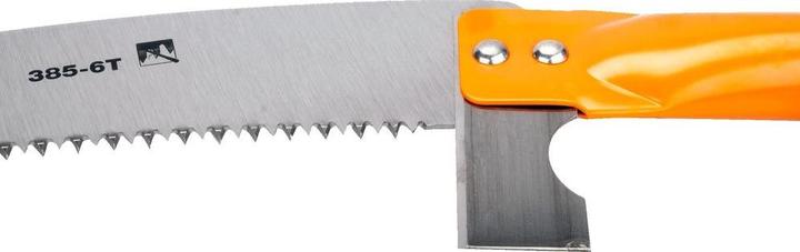 Immagine prodotto Bahco Sega per rami per manici telescopici con 6 denti, manico in acciaio tubolare, gancio allungato e